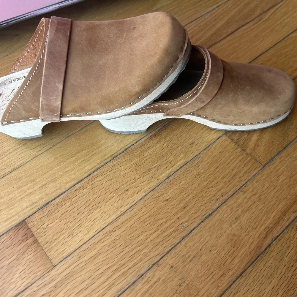 Lotta's From Stockholm Women's Classic Clogs Size EU 36, US 5.5 - Picture 9 of 11